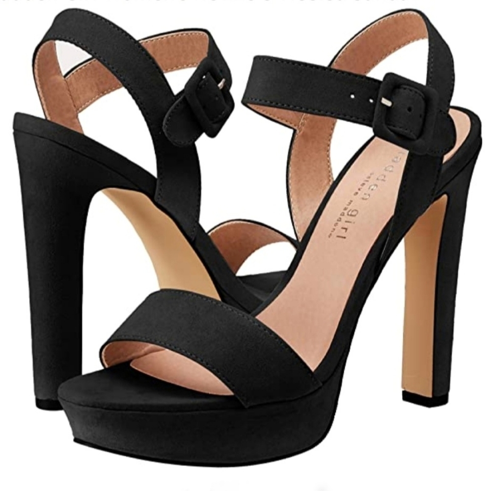 Steve Madden Madden Girl Platform Open Toe Shoes